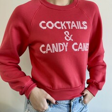 Project Social T Cocktails & Candy Canes Sweatshirt