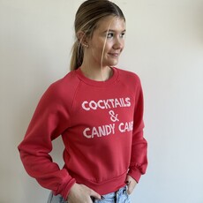 Project Social T Cocktails & Candy Canes Sweatshirt