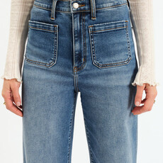 DAZE Far Out High Rise Wide Leg With Fashion Pocket