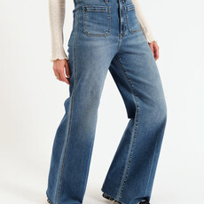 DAZE Far Out High Rise Wide Leg With Fashion Pocket