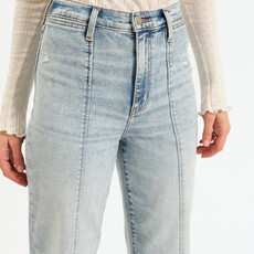 DAZE Pleaser High Rise Wide Ankle With Side Panel - Cupid