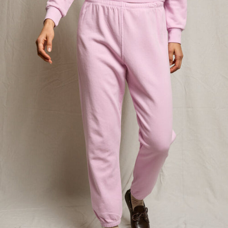 Perfect White Tee French Terry Easy Sweatpant-Sugar Pink