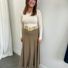 Deluc Clouet Skirt-Toast