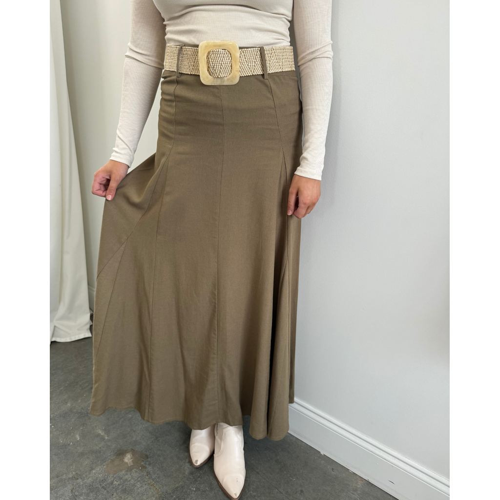 Deluc Clouet Skirt-Toast