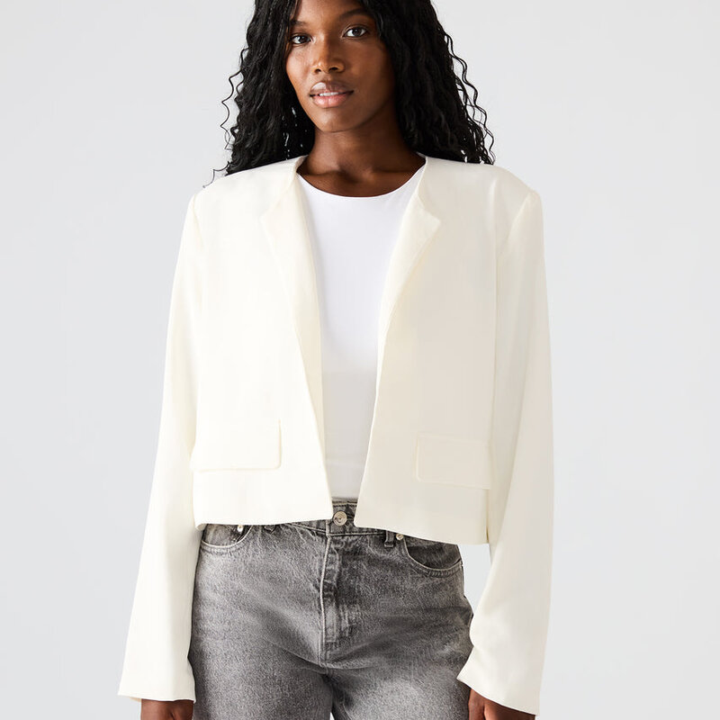 Steve Madden Serenea Blazer-White
