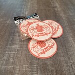 Coasters with Seal