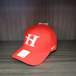 Fitted Swoosh Flex Hat Red H logo