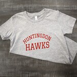 Huntingdon Hawk Youth Tshirt Heather Grey