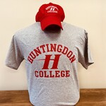 Cap and Tee Combo (red hat/grey tee)