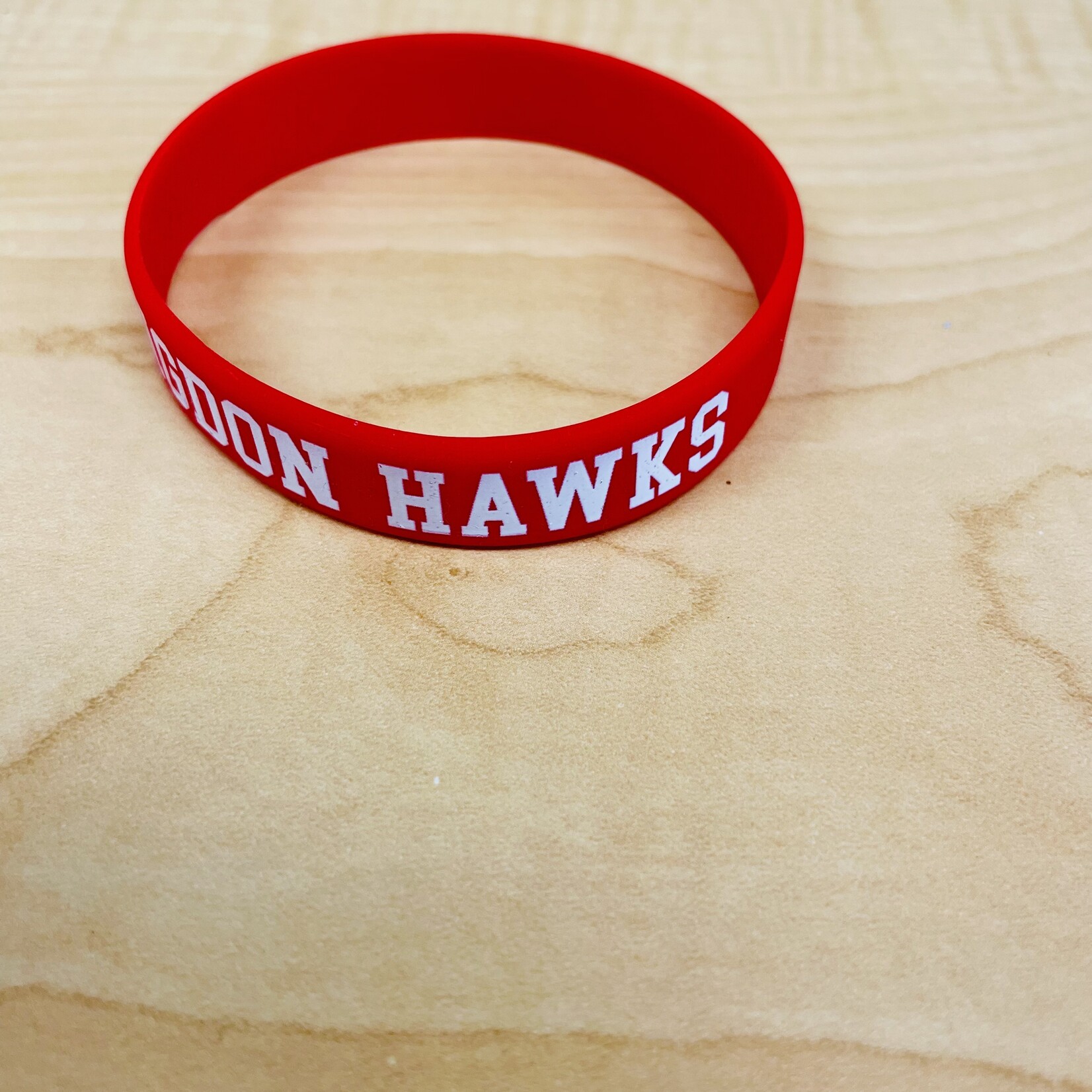Silicone Wristband Huntingdon Hawks