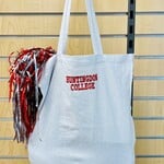White Embroidered Tote Bag