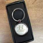 Key Ring Huntingdon College Grey