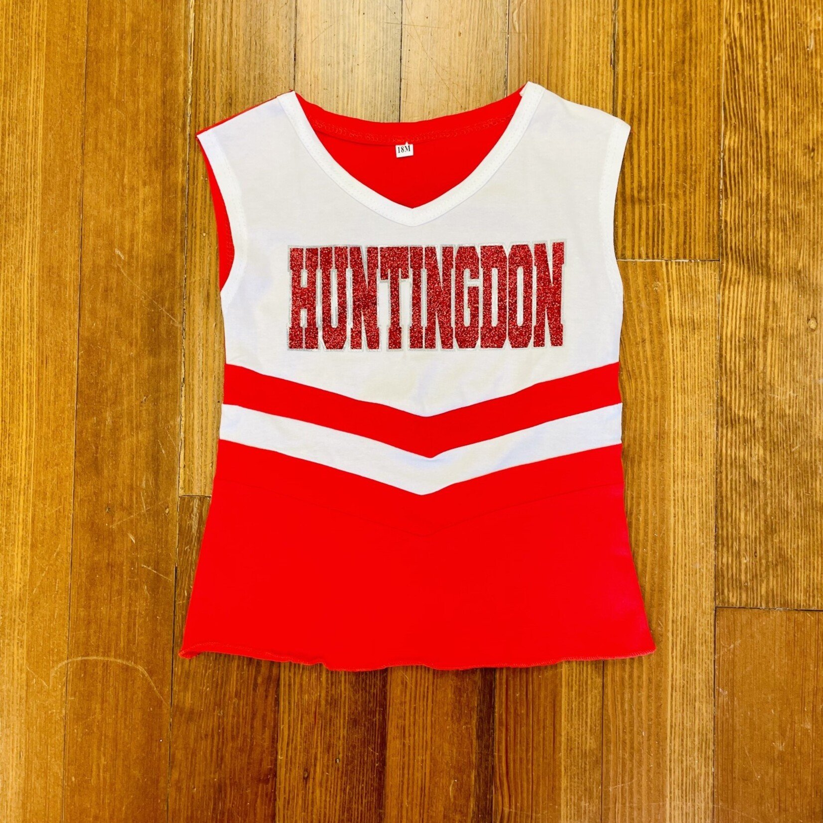 Cheerleading Outfit Glitter Design