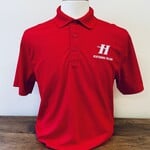 Port Authority Red Polo H logo