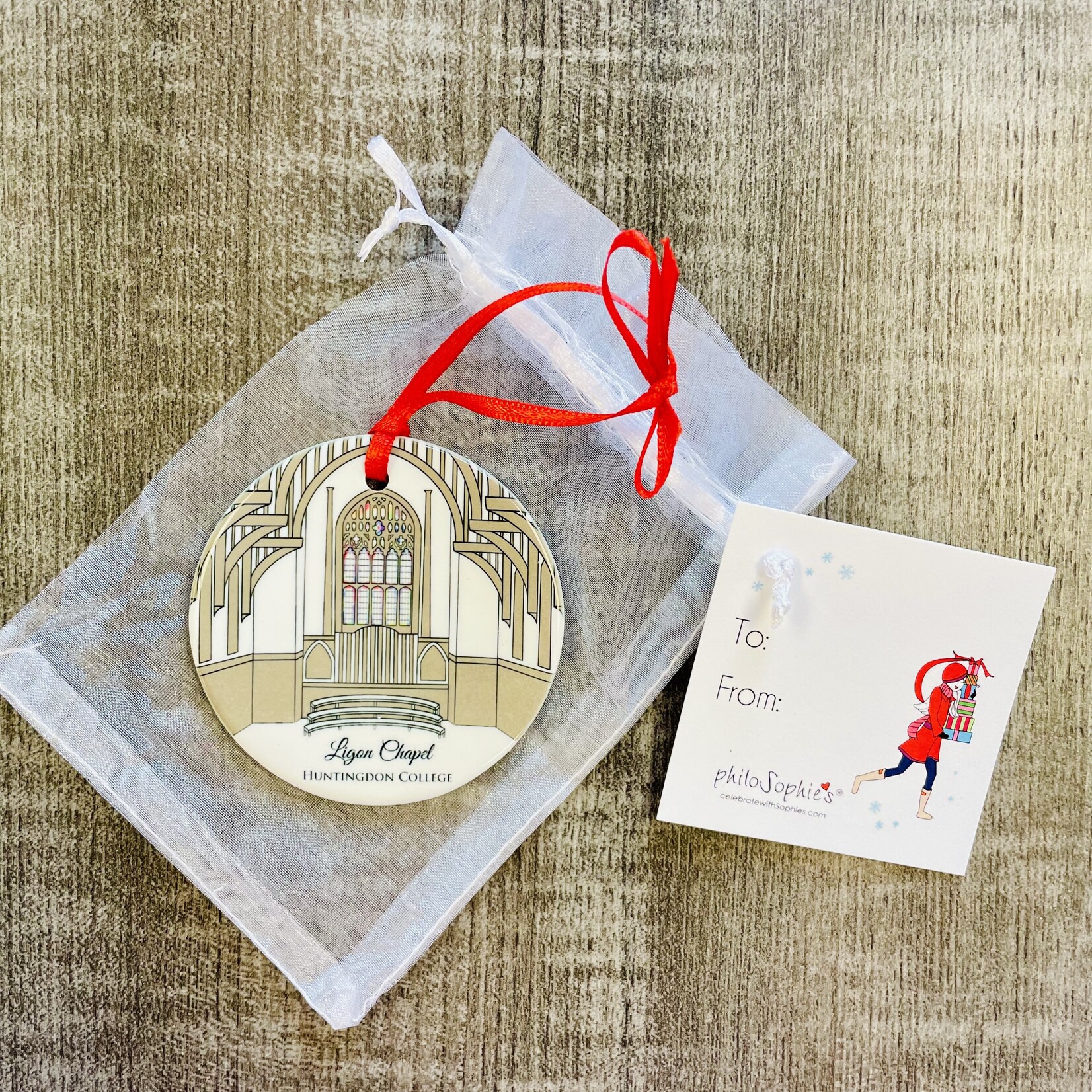 Ligon Chapel  Custom Made Ornament