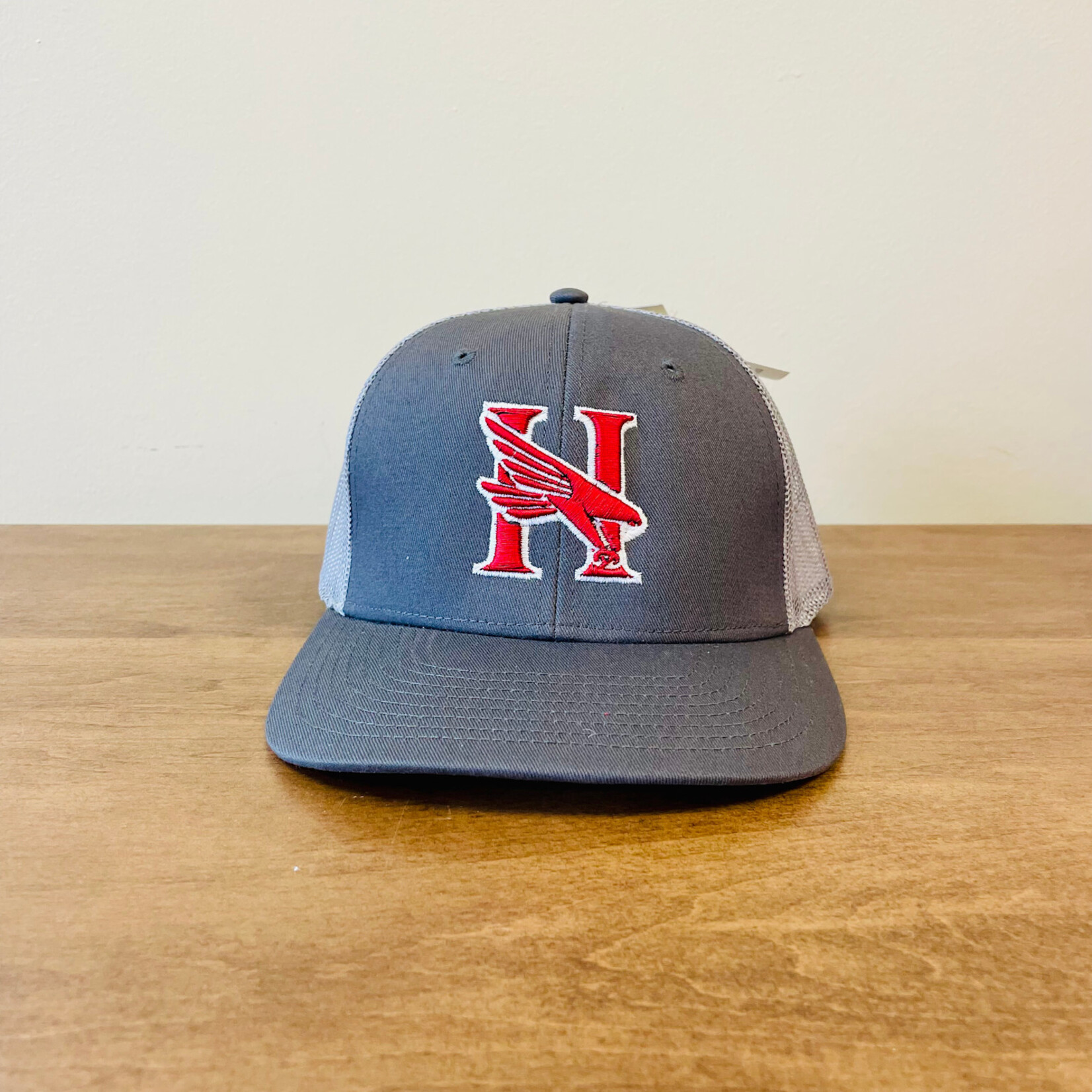 Cotton Twill Trucker Cap (Charcoal Grey)