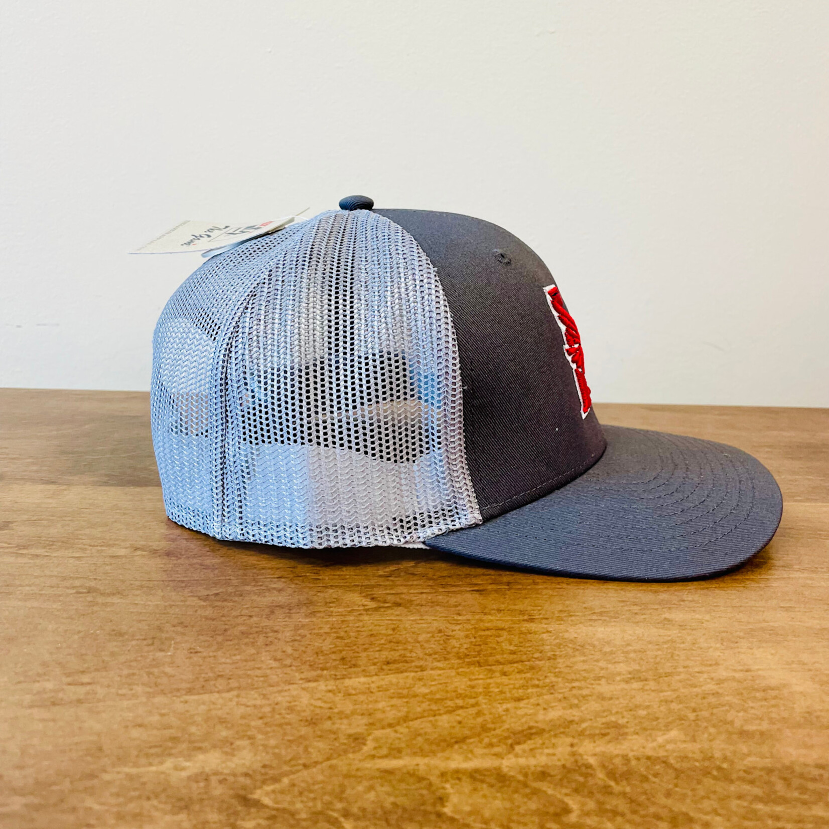 Cotton Twill Trucker Cap (Charcoal Grey)
