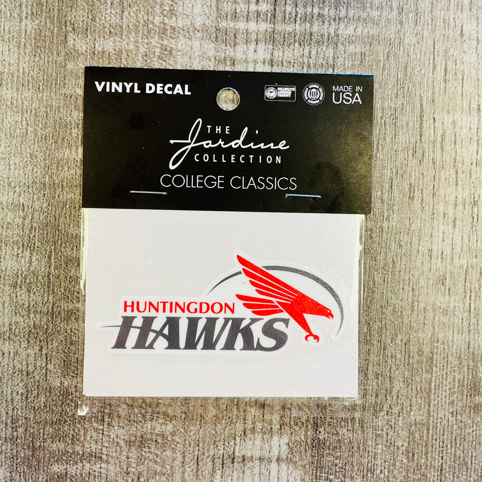 Huntingdon Hawks Vinyl Decal 3.5 inch