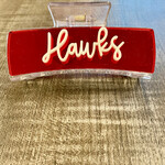 Hawk Hair Clip Red