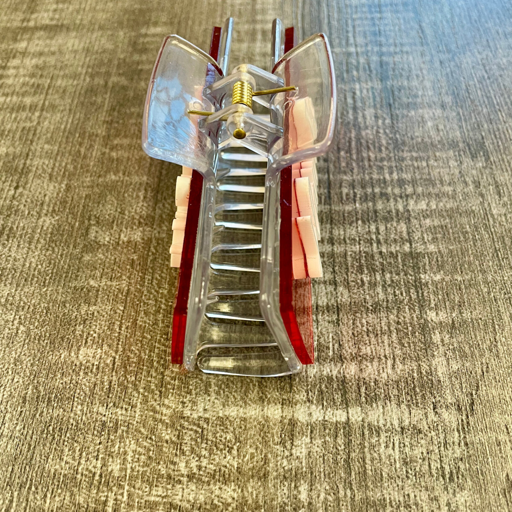 Hawk Hair Clip Red
