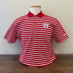 Nike Dri Fit Victory Polo Red/White Stripe H Swoosh logo