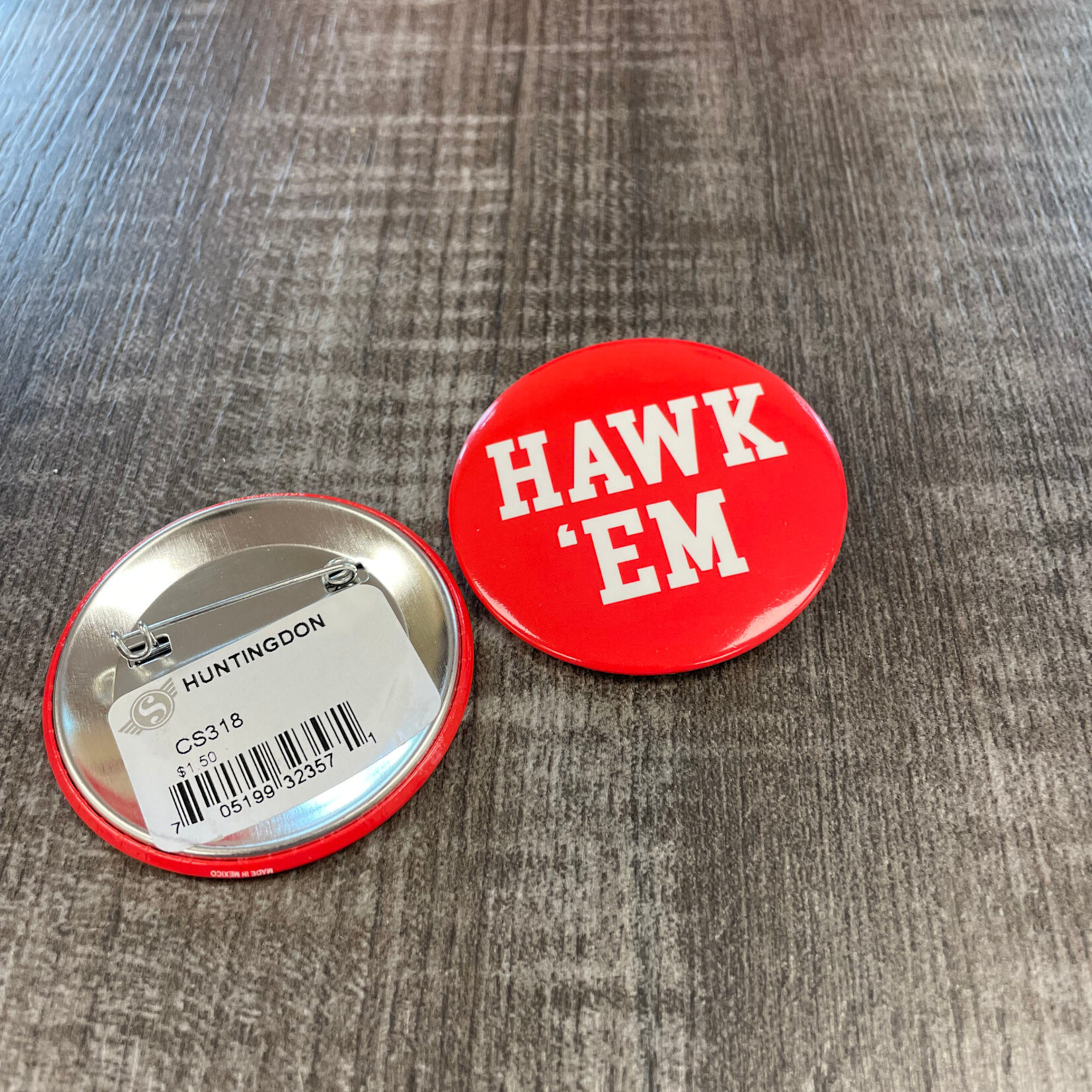 2.25" BUTTON/Hawk'em