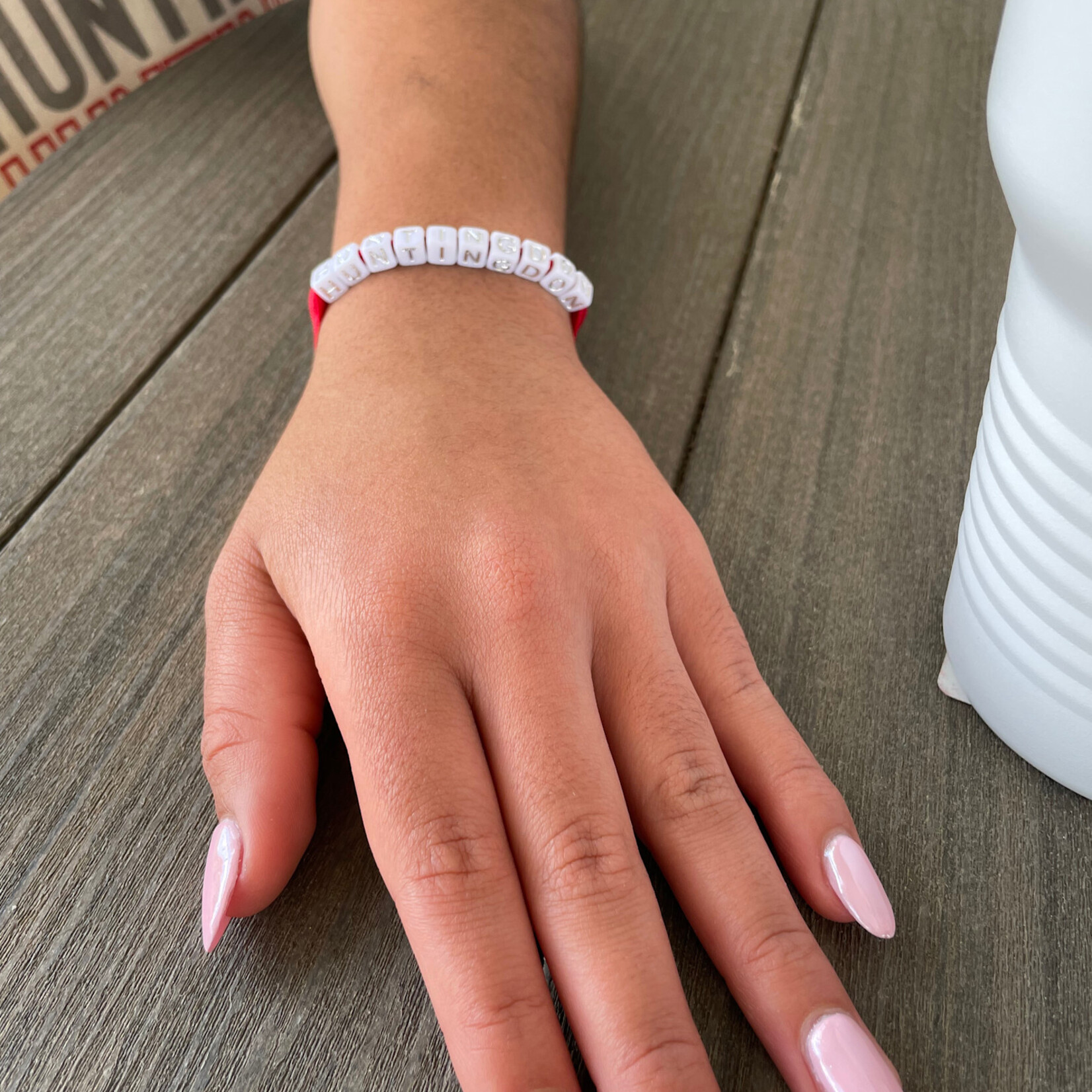 Red Stretch Bracelet