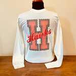 Long Sleeve with  Seersucker "H" Design