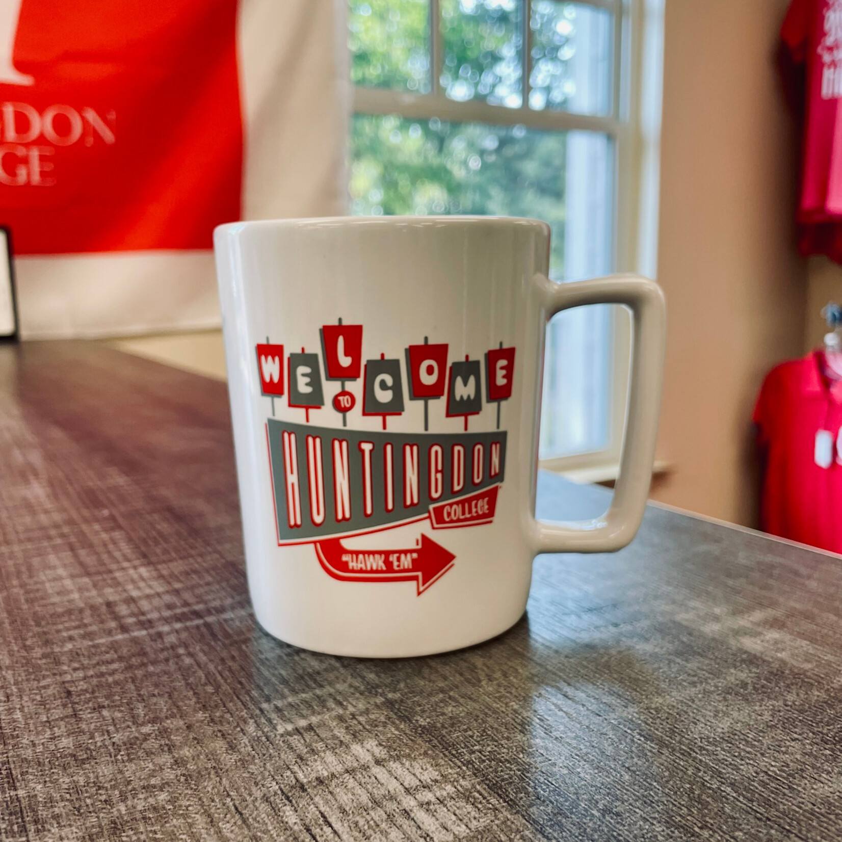 Welcome White  Bistro Mug