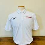 Nike Coach Stripe Mens Polo White