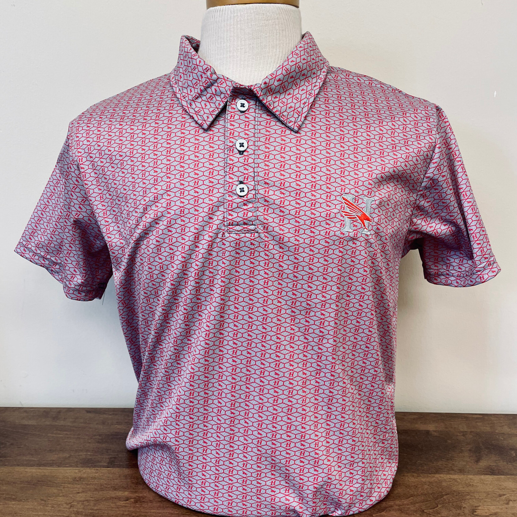 BRO Custom Stretch Polo Grey