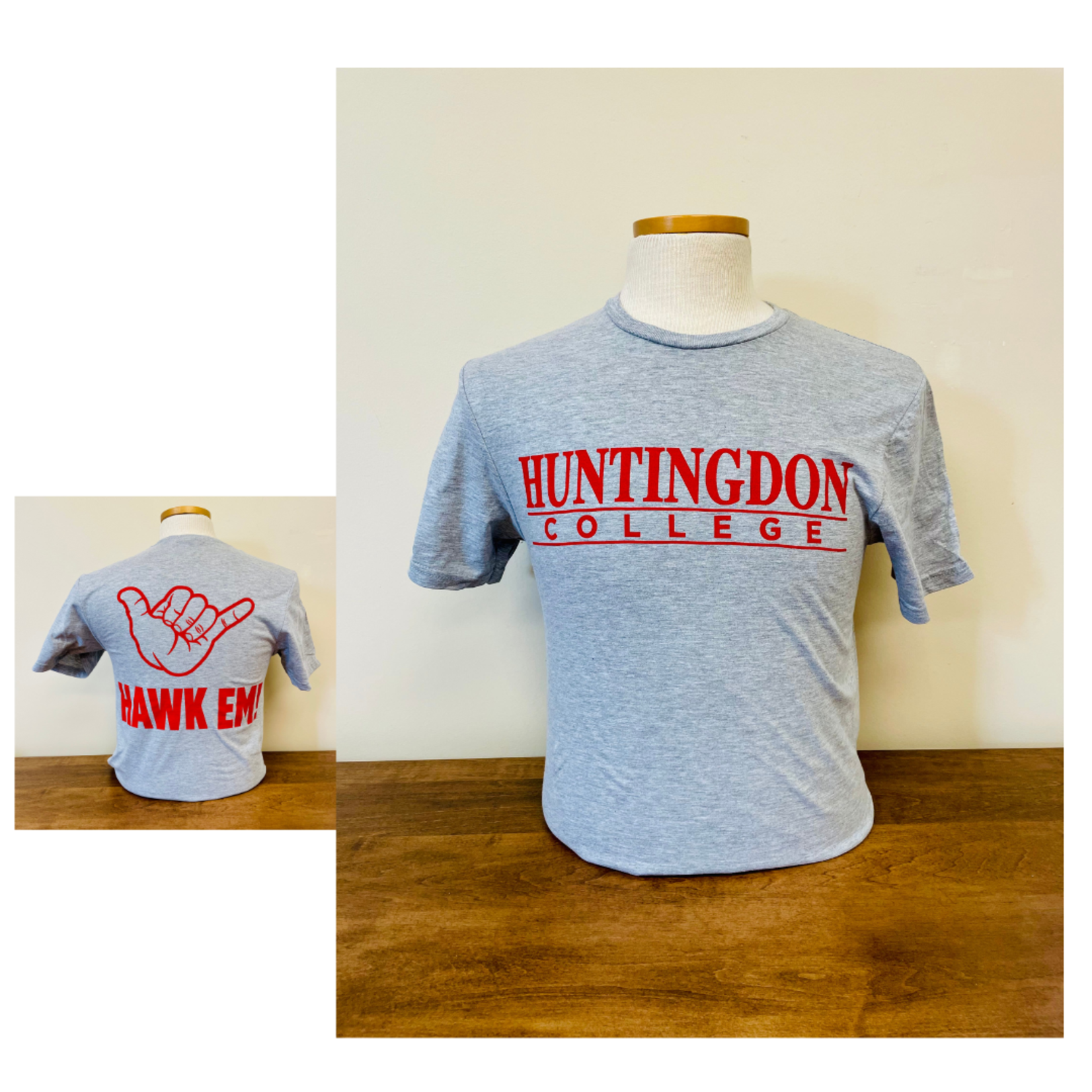 Hawk 'Em Grey Tee