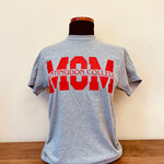 Huntingdon College Mom Grey Tee