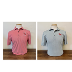 Cutter & Buck Pique Stripe Polo Hawk Logo
