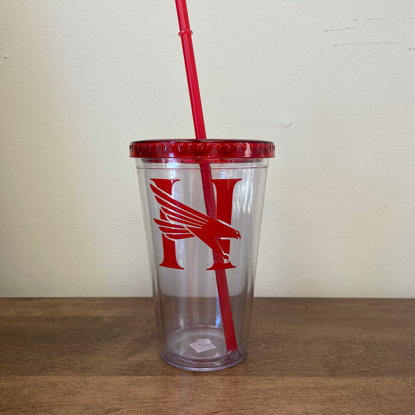 Acrylic Tumbler with Straw - 16 oz.