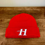 Red Hawk Beanie with H logo