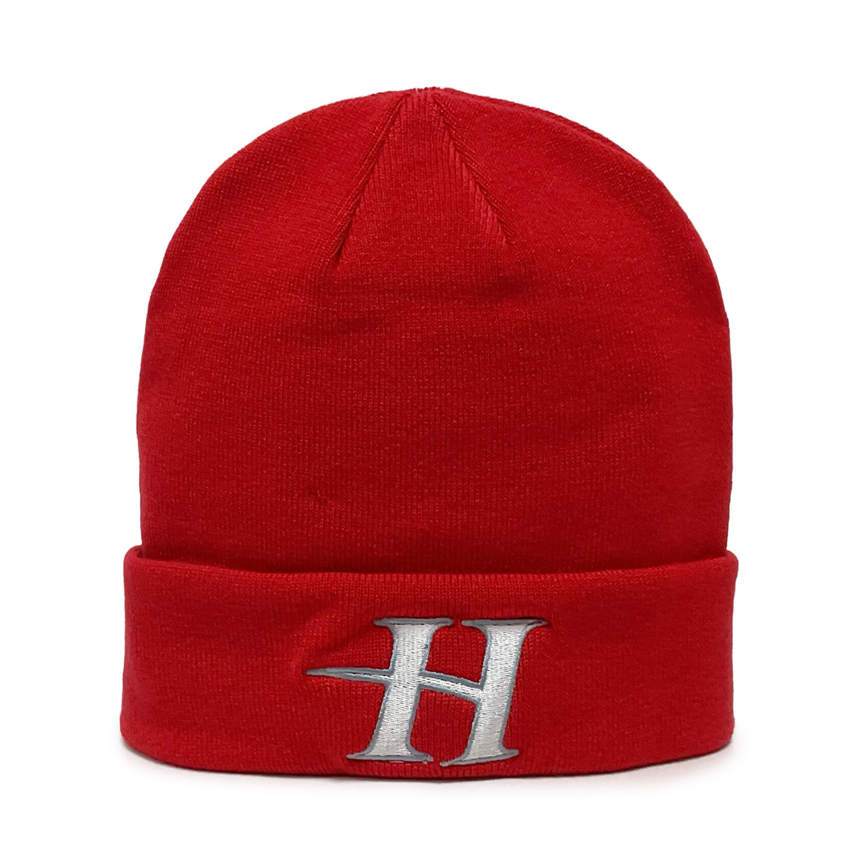 Red Hawk Beanie with H logo