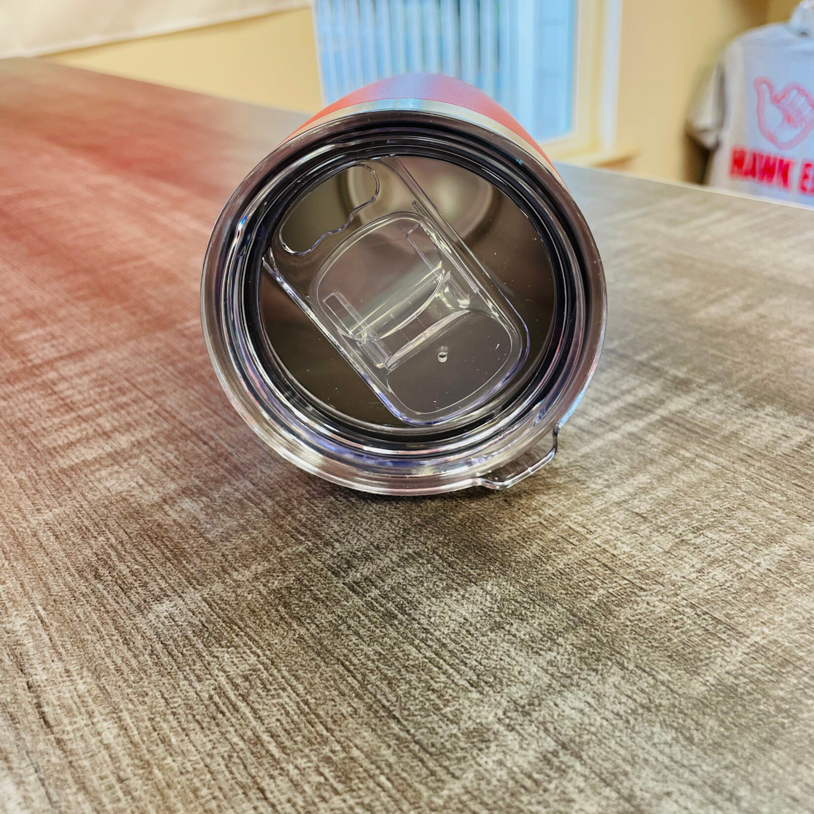 Tumbler 20 oz laser engraved Hawk Logo