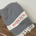 Huntingdon  Embroidered Throw