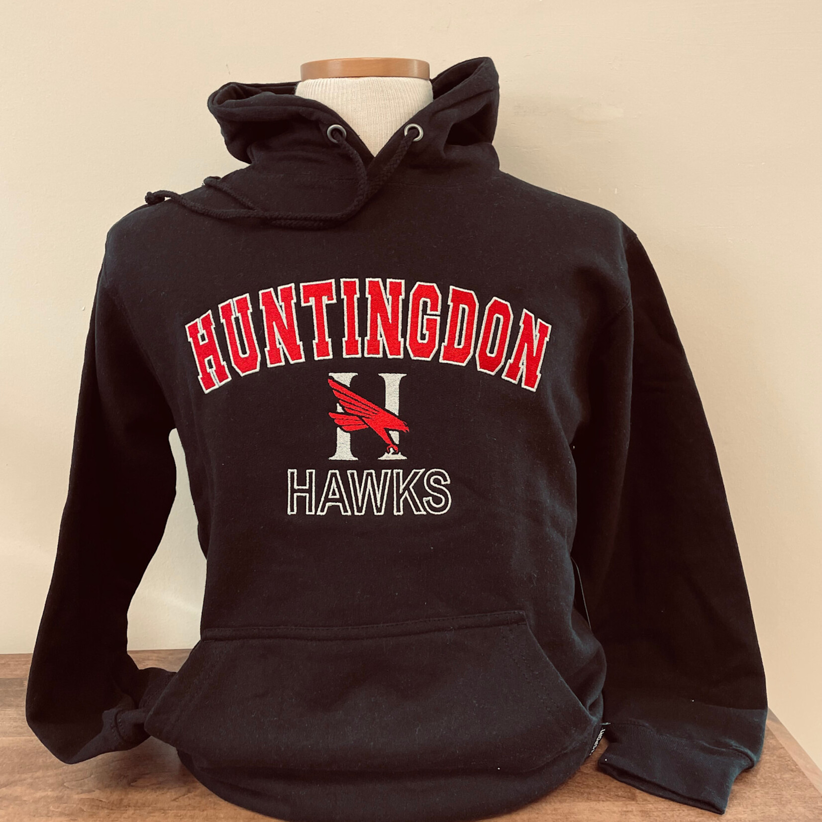 Huntingdon Black Hoodie  H-3717