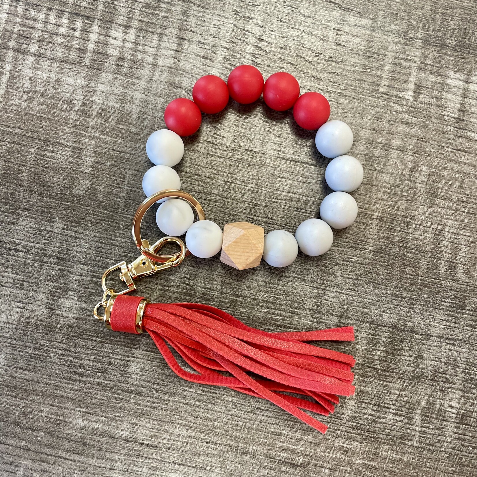 Wristlet Keychain With Tassel