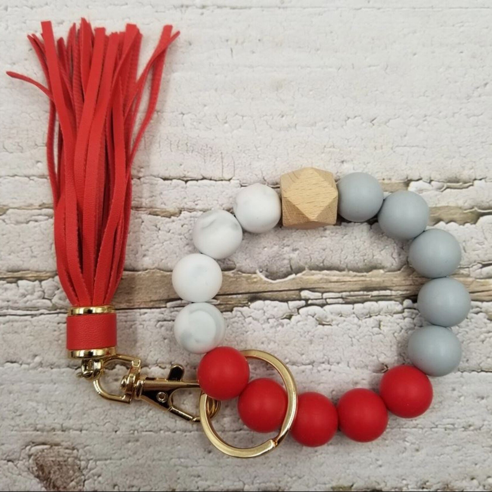 Wristlet Keychain With Tassel