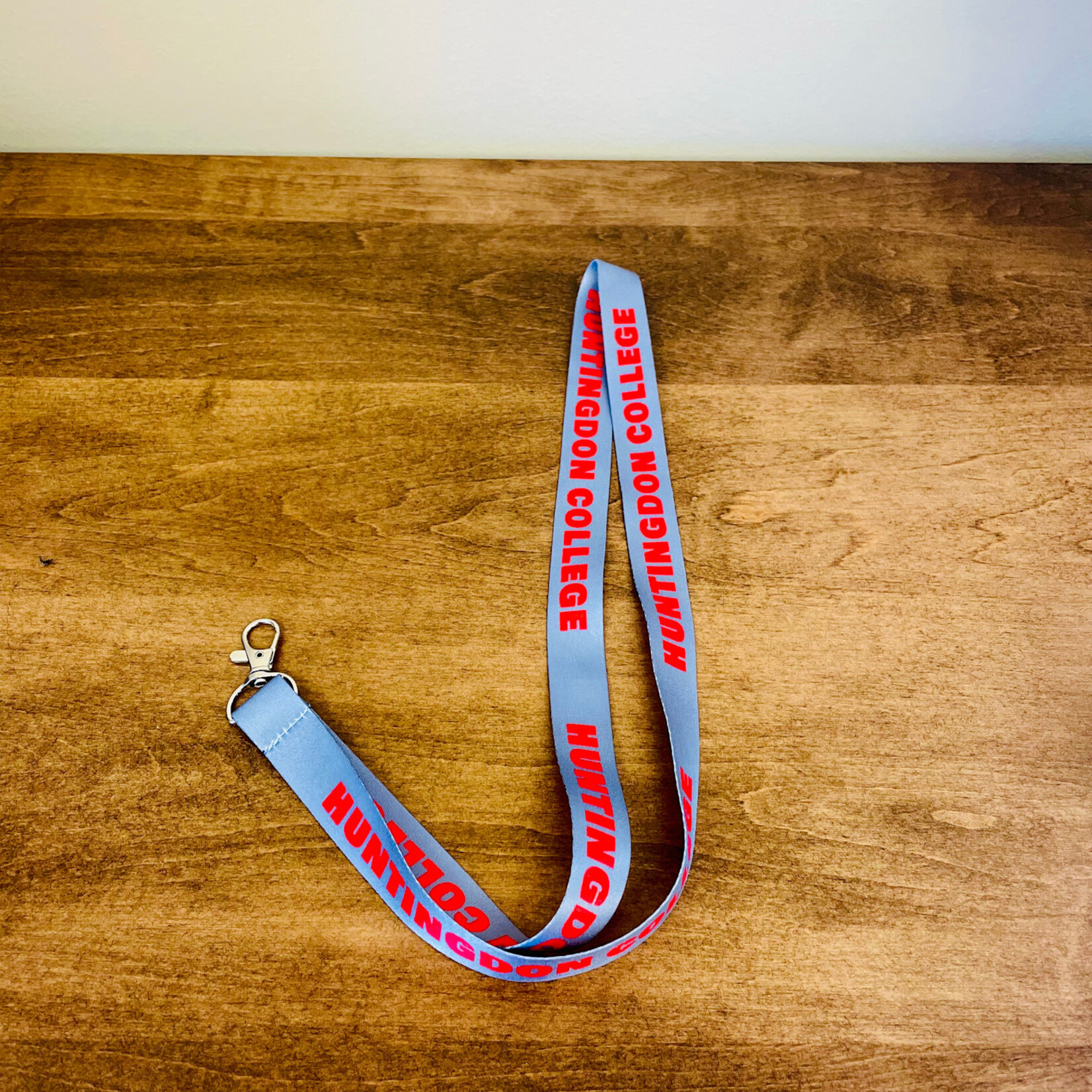 Grey Lanyard with Clip