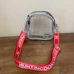 Huntingdon Shoulder Strap with Clear Silver Purse