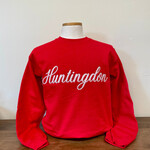 Red Applique Crew