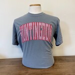 Gingham Screen Print Tee