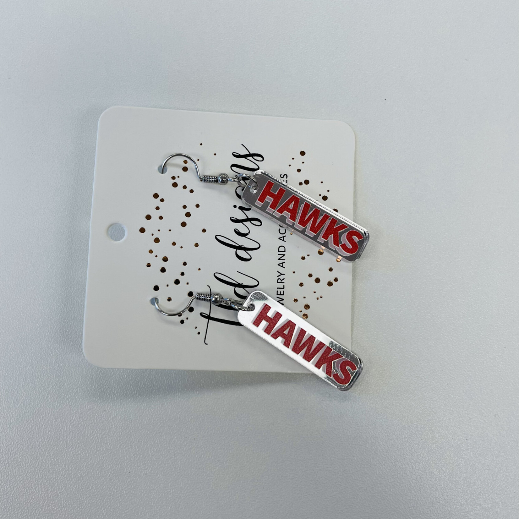 Hawks Mirror Stick Earrings