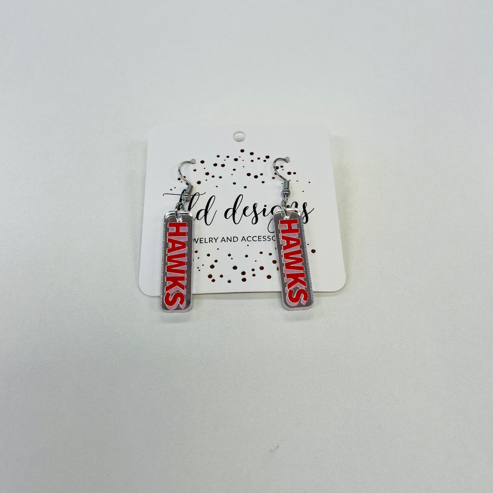 Hawks Mirror Stick Earrings