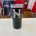 20 oz Black Tumbler/ laser engraved logo