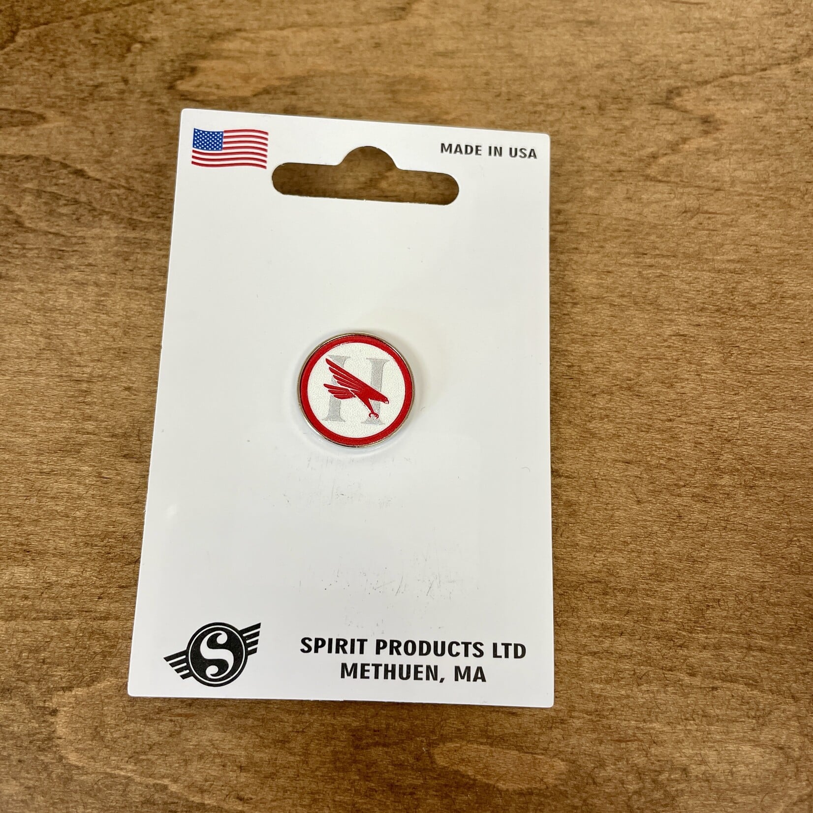 Hawk Logo Lapel Pin